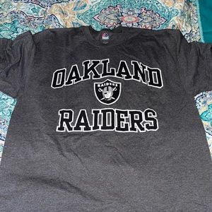 Mens Oakland raiders tshirt XL